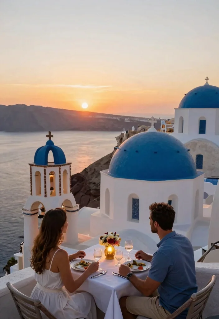 10 Breathtaking Tropical Honeymoon Destinations You Must Experience Together! - 3. Santorini, Greece: A Slice of Heaven 1