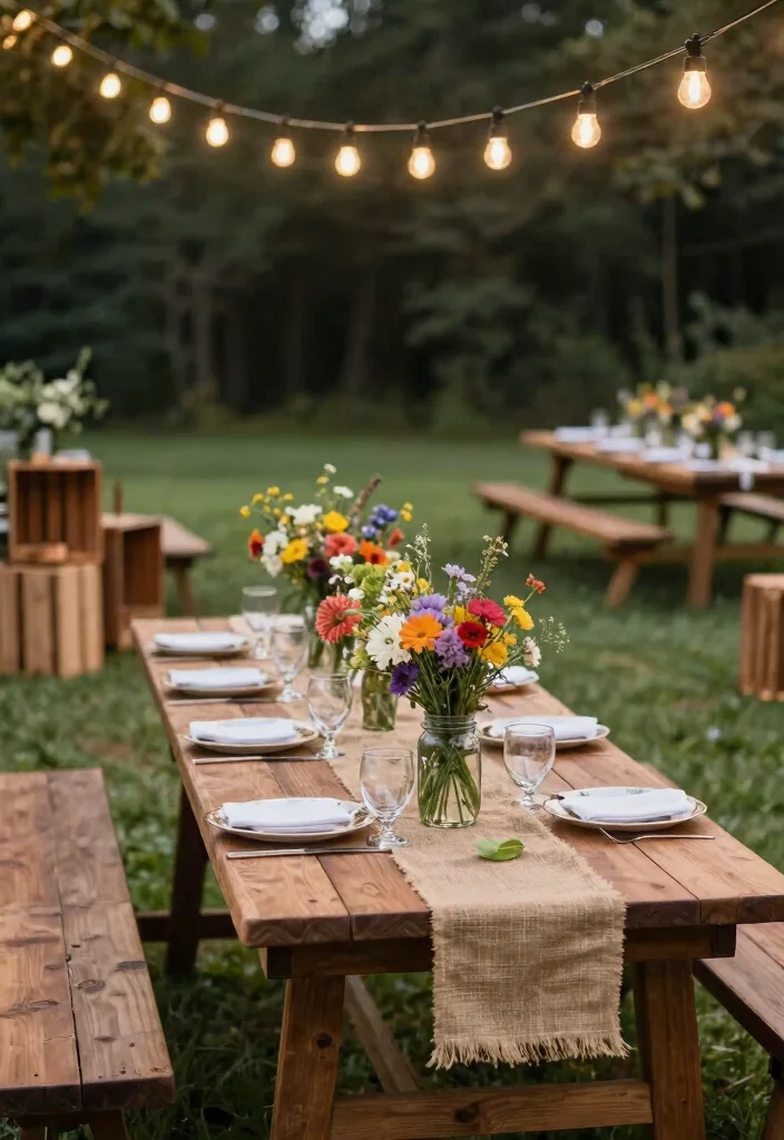 10 Creative Themed Wedding Shower Ideas That'll Make Your Celebration Stand Out! - 1. Rustic Charm 1