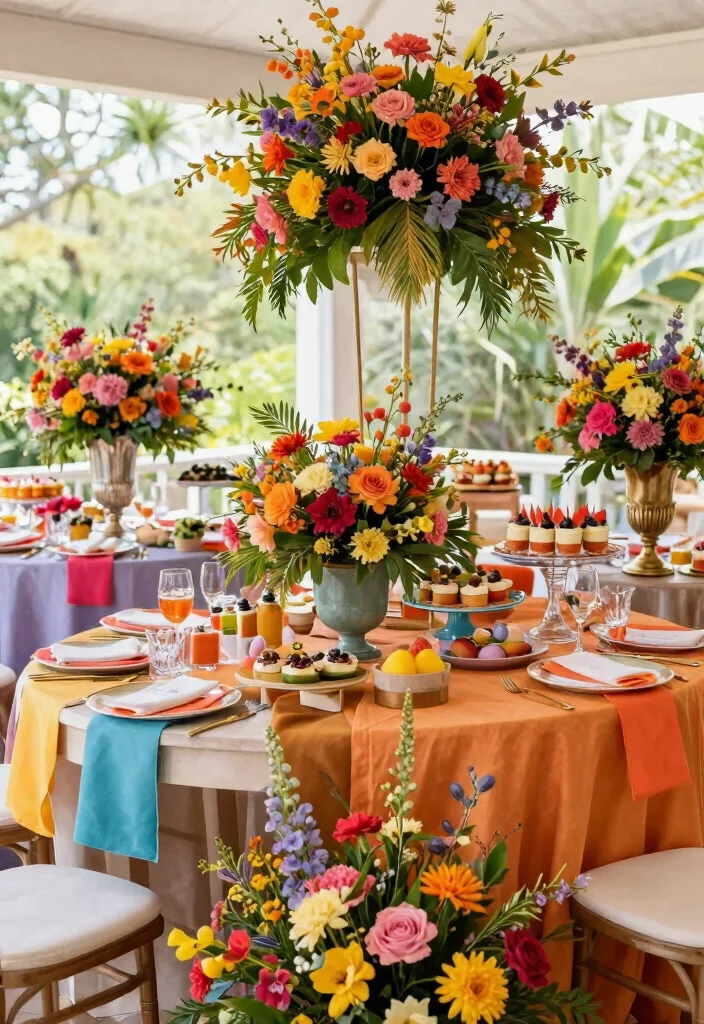 10 Creative Themed Wedding Shower Ideas That'll Make Your Celebration Stand Out! - 9. Floral Fiesta 1