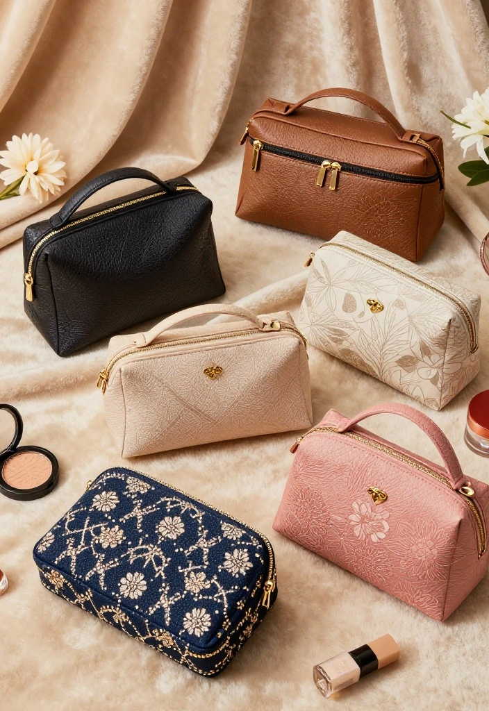 10 Luxurious Bridal Party Gifts That Look Way More Expensive Than They Are (#6 Will Shock You!) - 9. Fashionable Makeup Bags 1