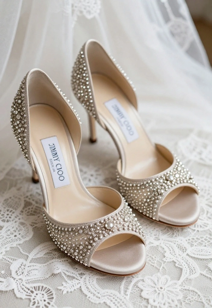 10 Stunning Jimmy Choo Wedding Shoes That Will Make You Feel Like a Princess! - 8. The Talia 1