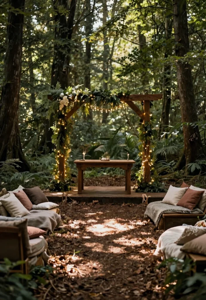 11 Intimate Outdoor Wedding Themes That Will Make Your Heart Melt - 5. Enchanted Forest 1