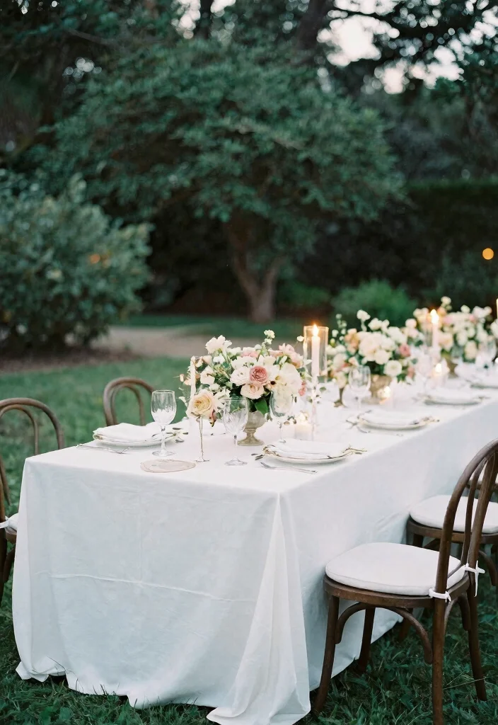 11 Intimate Outdoor Wedding Themes That Will Make Your Heart Melt - 9. Classic Elegant Affair 1