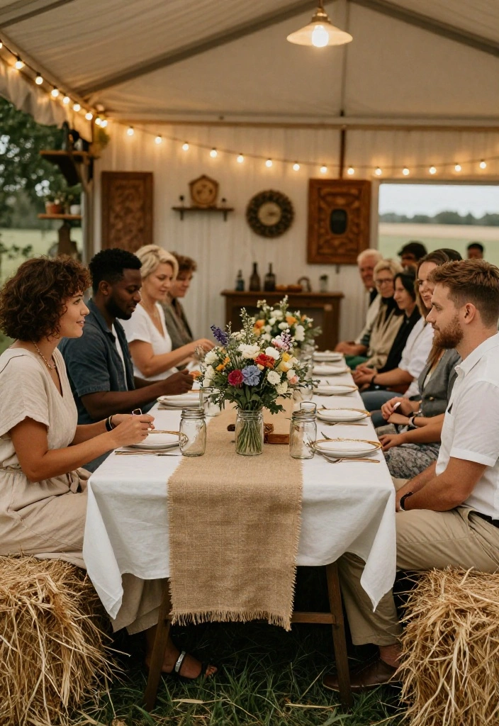 11 Retro Vintage Wedding Themes That Everyone Will Be Talking About! - 11. Rustic Vintage Farm Wedding 1