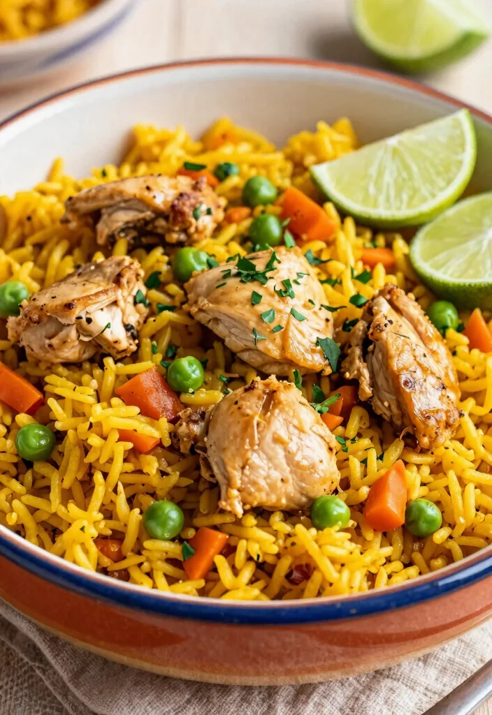 12 Authentic Mexican Wedding Menu Dishes That Will Impress Every Guest! - 7. Arroz con Pollo 1
