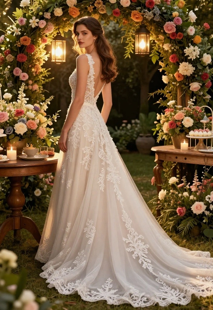12 Fairytale Wedding Inspirations That'll Make You Feel Like a Princess (Don’t Miss #4!) - 1. Enchanted Garden Bliss 1