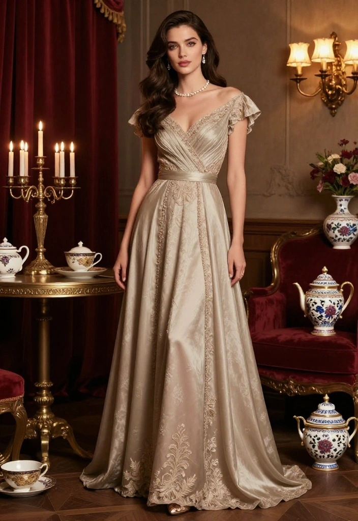 12 Fairytale Wedding Inspirations That'll Make You Feel Like a Princess (Don’t Miss #4!) - 11. Vintage Glamour 1