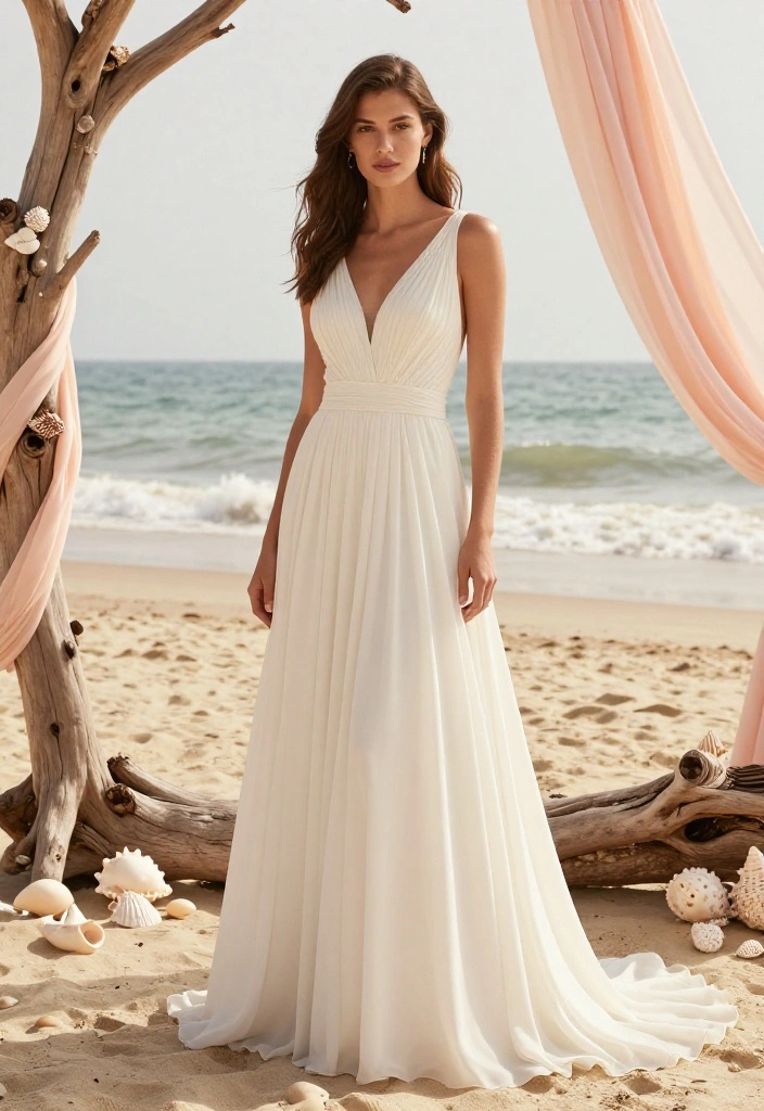 12 Fairytale Wedding Inspirations That'll Make You Feel Like a Princess (Don’t Miss #4!) - 5. Ethereal Beach Escape 1