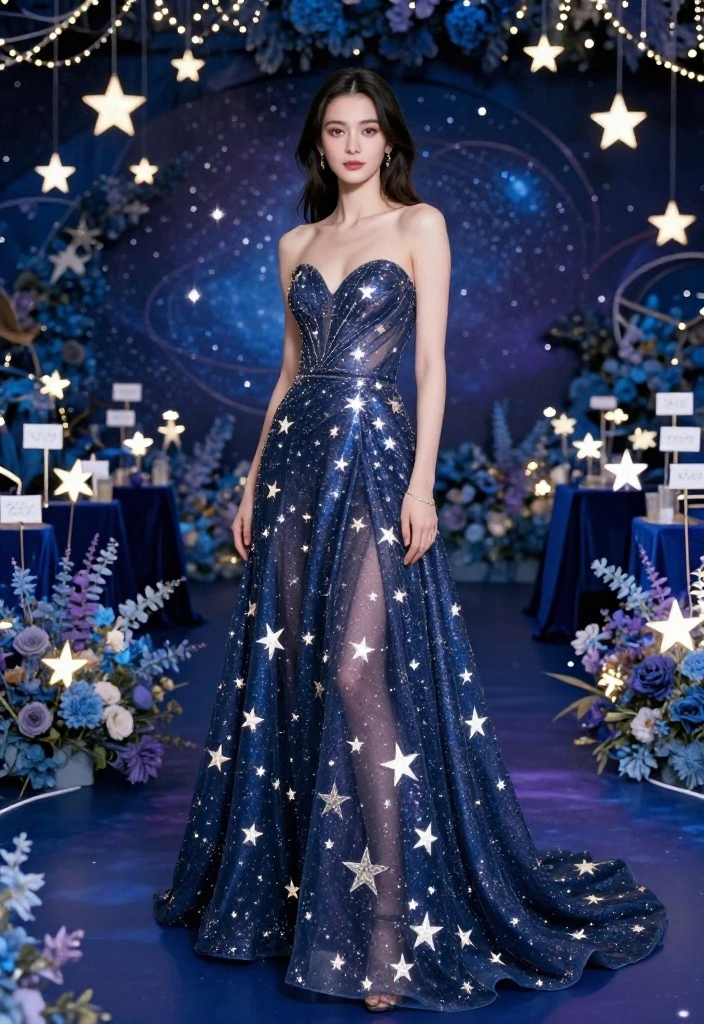 12 Fairytale Wedding Inspirations That'll Make You Feel Like a Princess (Don’t Miss #4!) - 6. Celestial Glamour 1