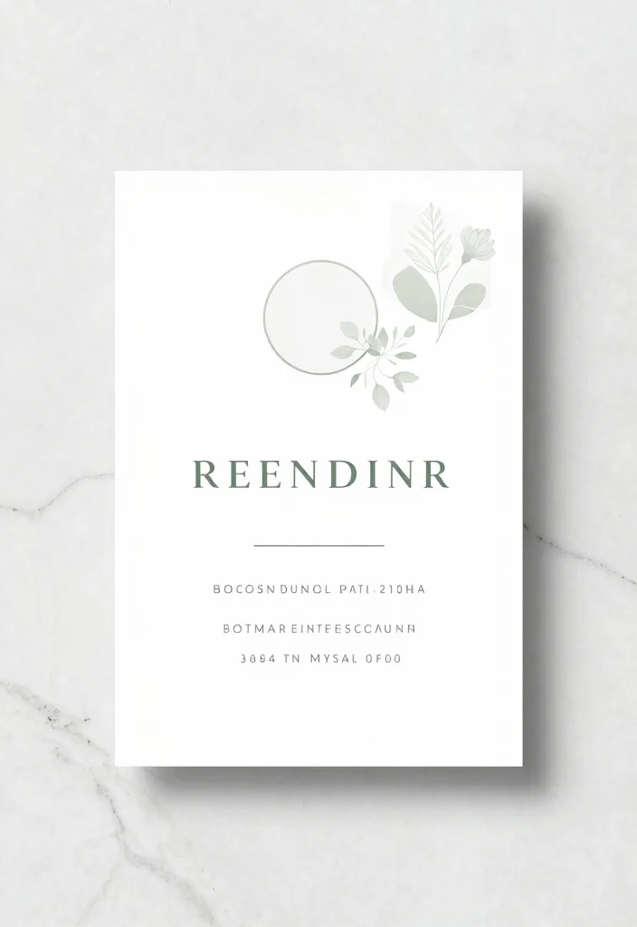 12 Luxurious Wedding Invitation Designs That Will Make You Feel Like Royalty! - 7. Minimalist Sophistication 1