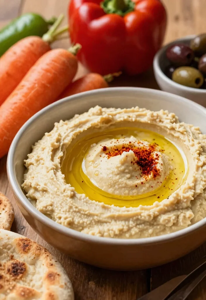 12 Mouth-Watering Mediterranean Appetizers for Your Dream Wedding (You Won't Believe #7!) - 1. Classic Hummus 1