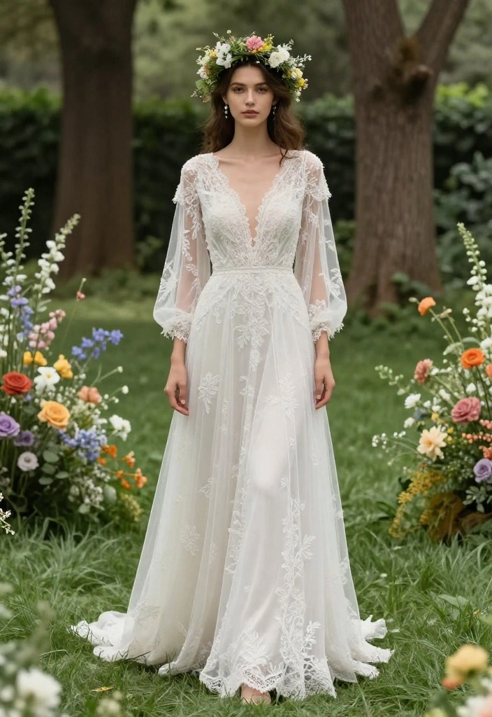 12 Timeless Bride Styles for Every Wedding Theme (Find Your Perfect Match!) - 1. Bohemian Beauty 1