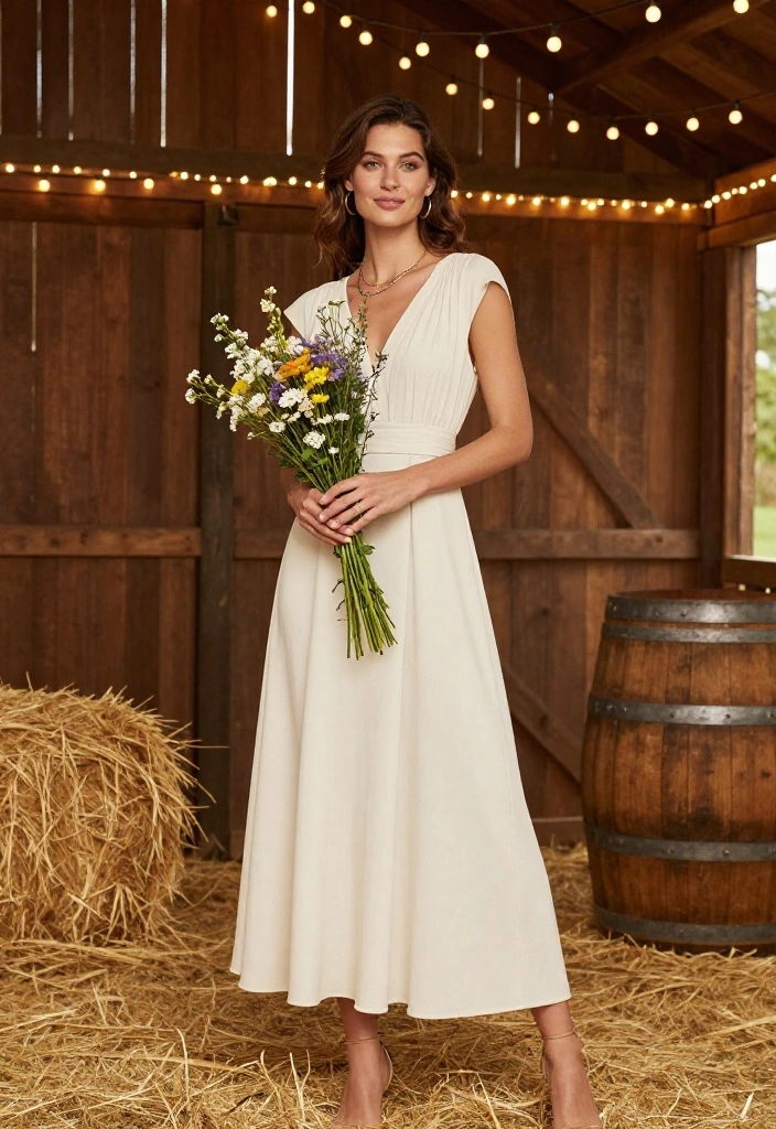 12 Timeless Bride Styles for Every Wedding Theme (Find Your Perfect Match!) - 3. Rustic Charm 1