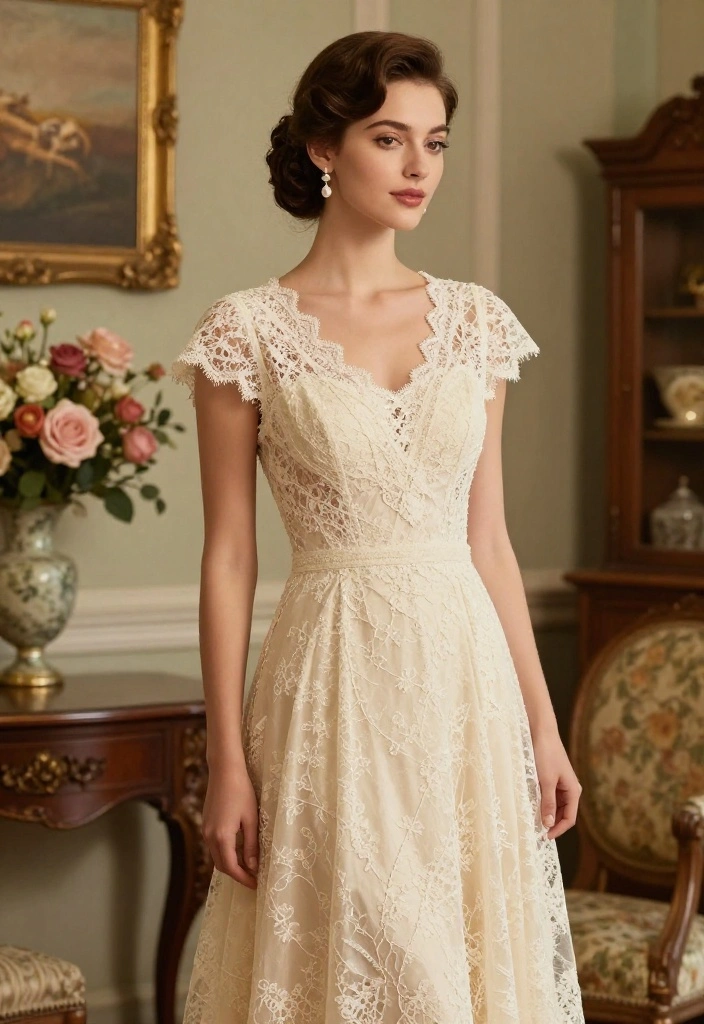 12 Timeless Bride Styles for Every Wedding Theme (Find Your Perfect Match!) - 4. Vintage Vibes 1
