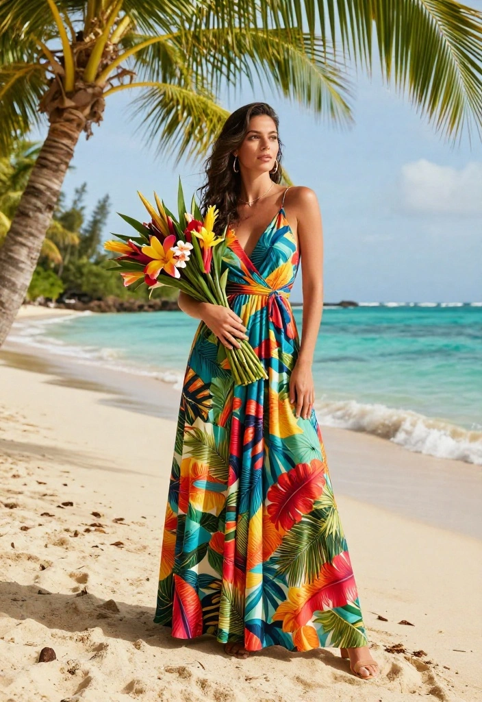 12 Timeless Bride Styles for Every Wedding Theme (Find Your Perfect Match!) - 9. Tropical Dream 1