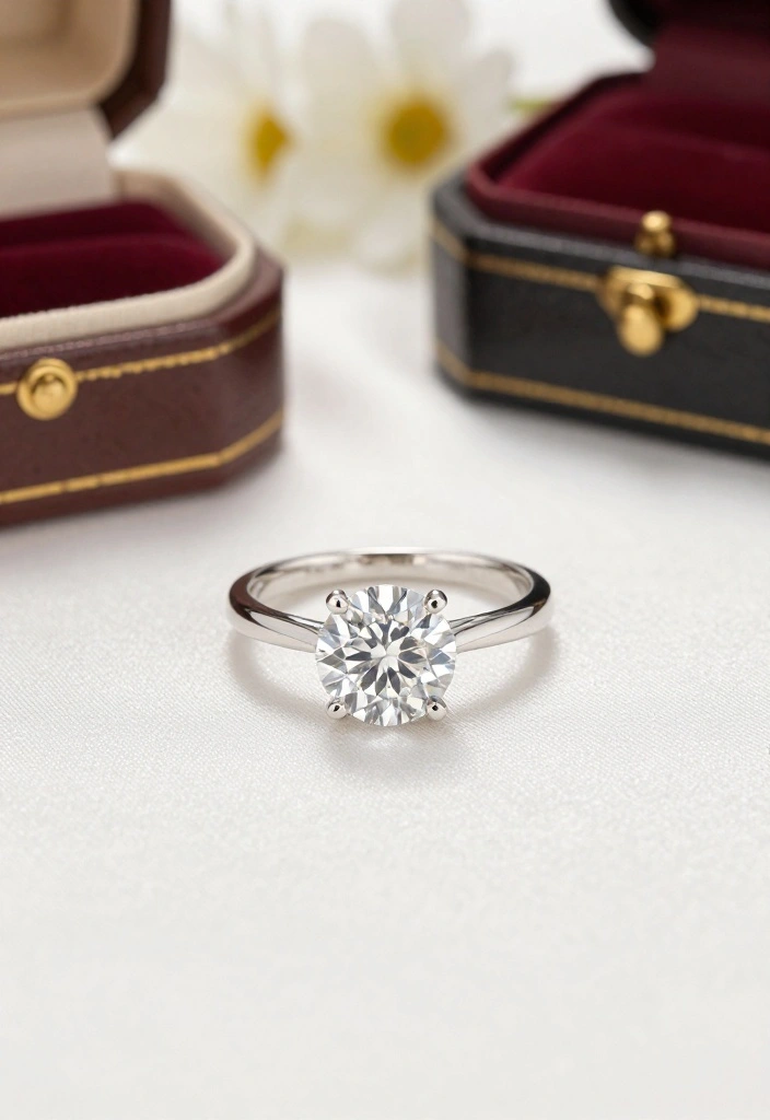 13 Classic Bridal Sets That Never Go Out of Style (You’ll Be Obsessed with #6!) - 12. Classic Round Cut 1