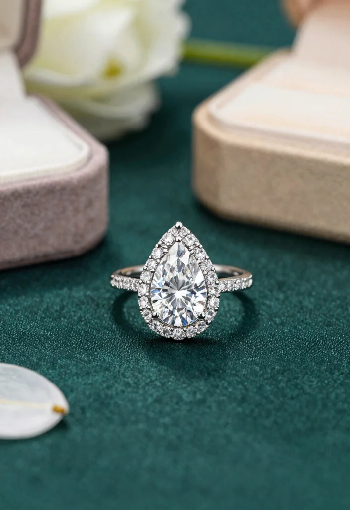 13 Classic Bridal Sets That Never Go Out of Style (You’ll Be Obsessed with #6!) - 6. The Timeless Pear 1