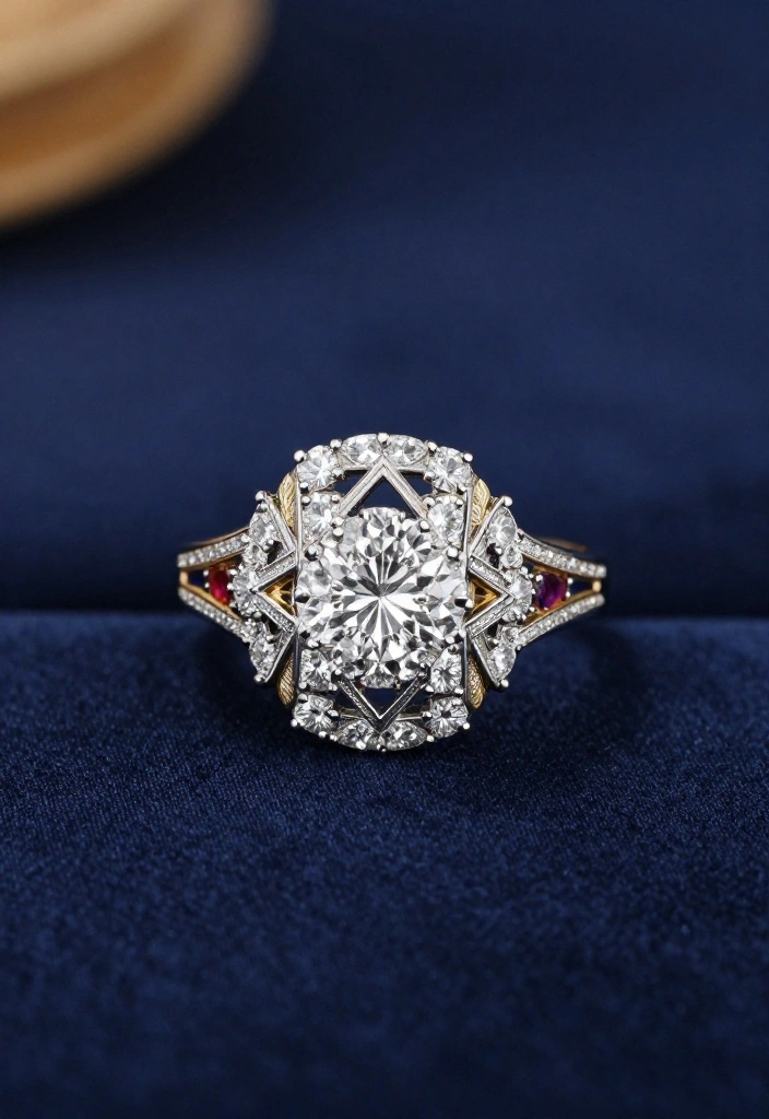 13 Classic Bridal Sets That Never Go Out of Style (You’ll Be Obsessed with #6!) - 8. Art Deco Elegance 1