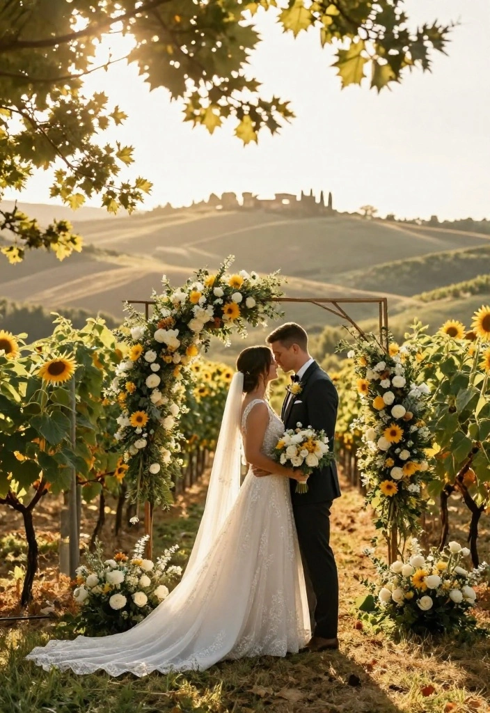 13 Perfect Destination Wedding and Honeymoon Combos That Are Totally Dreamy (#11 Is a Match Made in Heaven!) - 3. Tuscany, Italy: Rustic Romance 1
