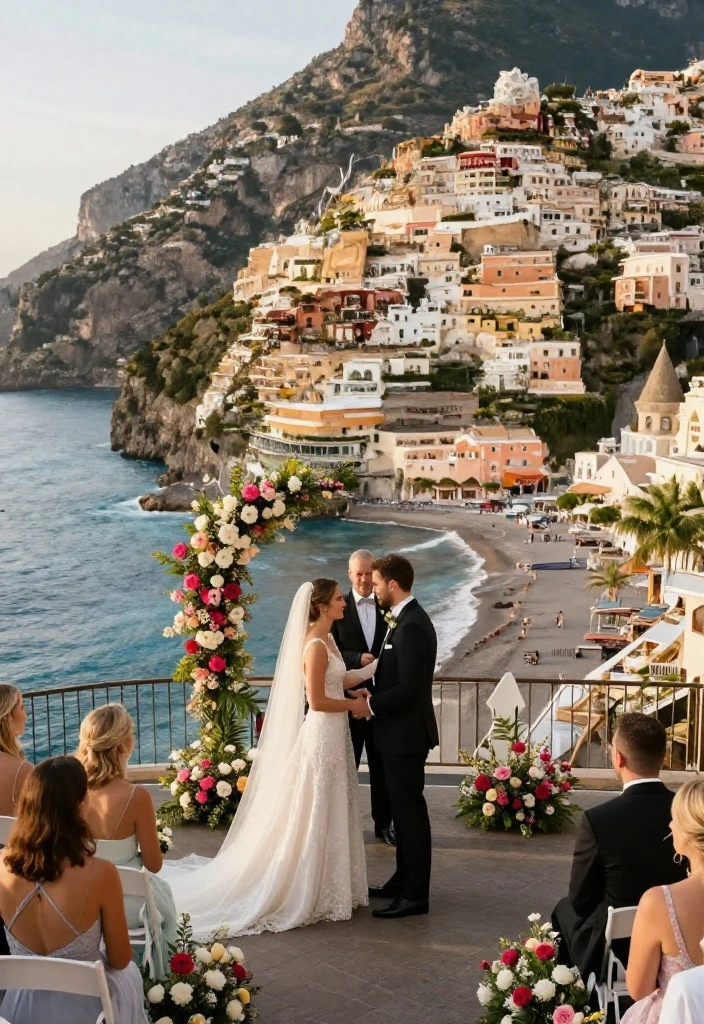 13 Perfect Destination Wedding and Honeymoon Combos That Are Totally Dreamy (#11 Is a Match Made in Heaven!) - 6. Amalfi Coast, Italy: Coastal Charm 1