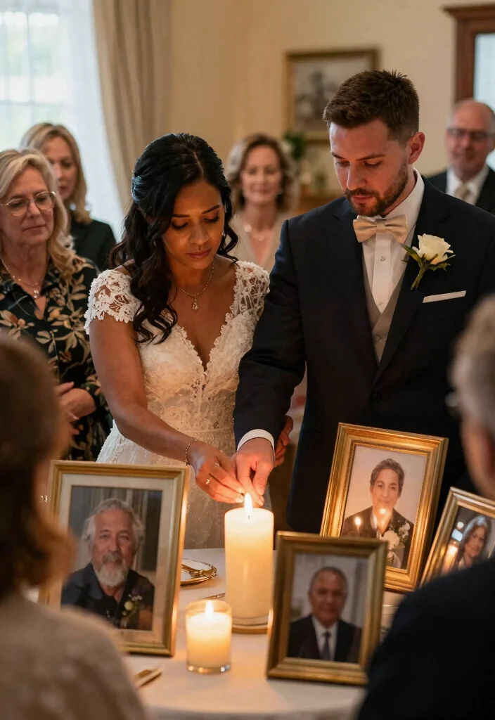 13 Unique Ceremony Rituals That Will Make Your Heart Skip a Beat! - 11. Memory Candle Ceremony 1