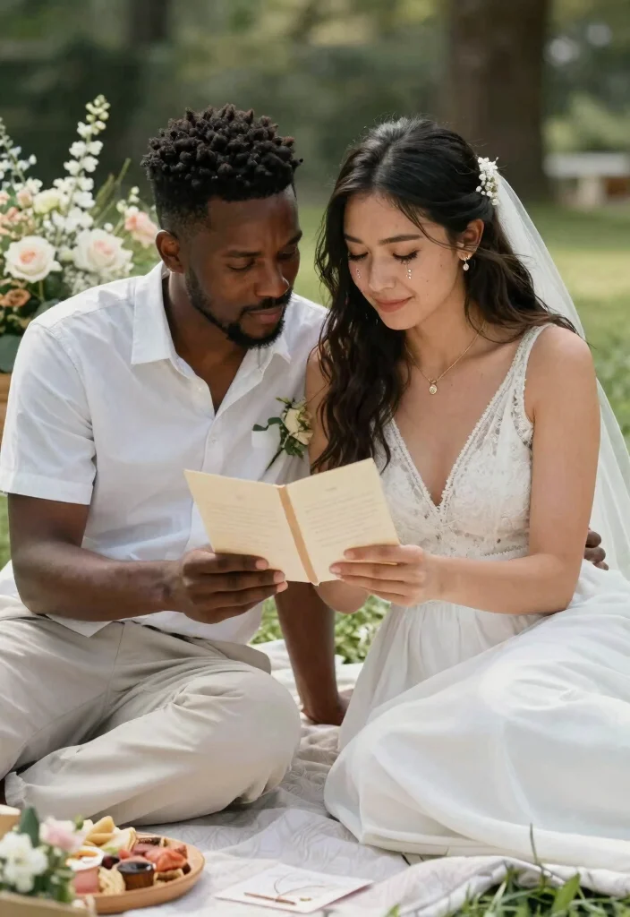 13 Unique Ceremony Rituals That Will Make Your Heart Skip a Beat! - 5. Love Letter Exchange 1