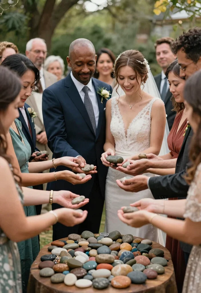 13 Unique Ceremony Rituals That Will Make Your Heart Skip a Beat! - 7. Blessing Stone Ritual 1