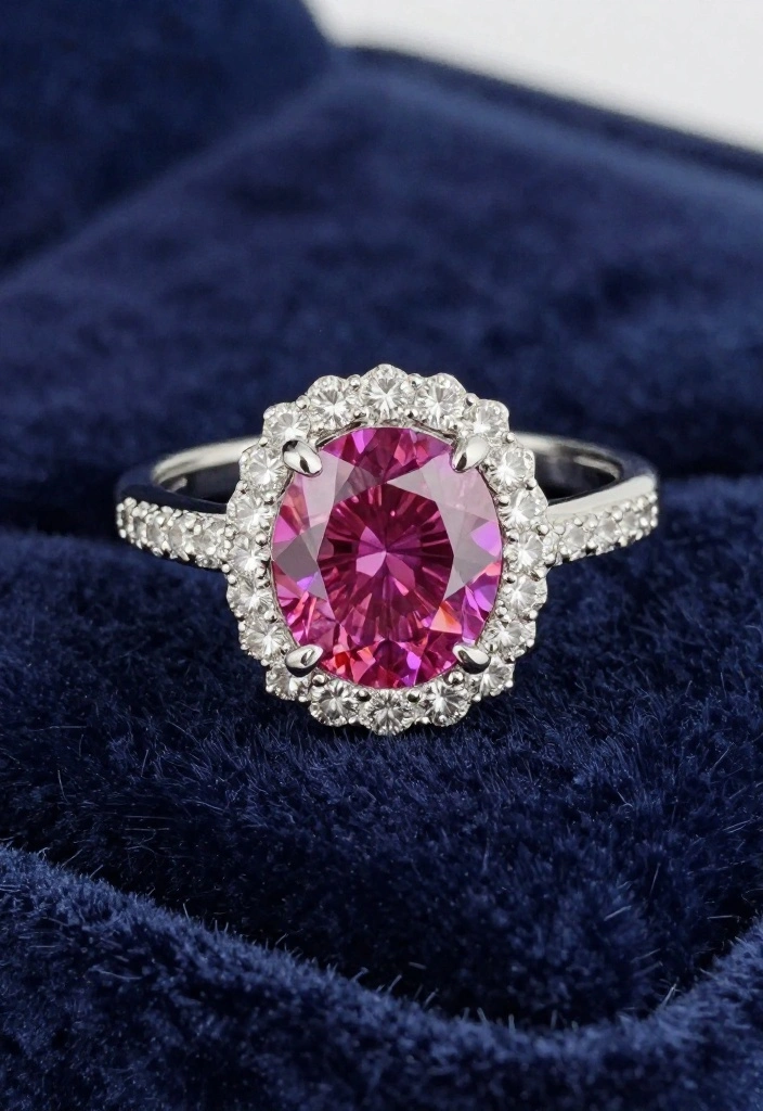 14 Diamond Engagement Rings That Prove Timeless Beauty Never Goes Out of Style! - 7. Colored Diamond Accents 1