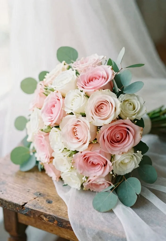 14 Flower Choices for Bridal Bouquet Ideas That Will Make Your Wedding Day Memorable (Don't Miss #2!) - 1. Timeless Roses 1