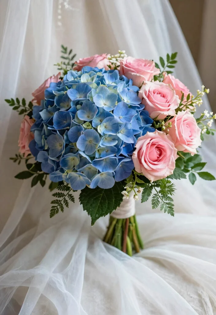 14 Flower Choices for Bridal Bouquet Ideas That Will Make Your Wedding Day Memorable (Don't Miss #2!) - 8. Elegant Hydrangeas 1