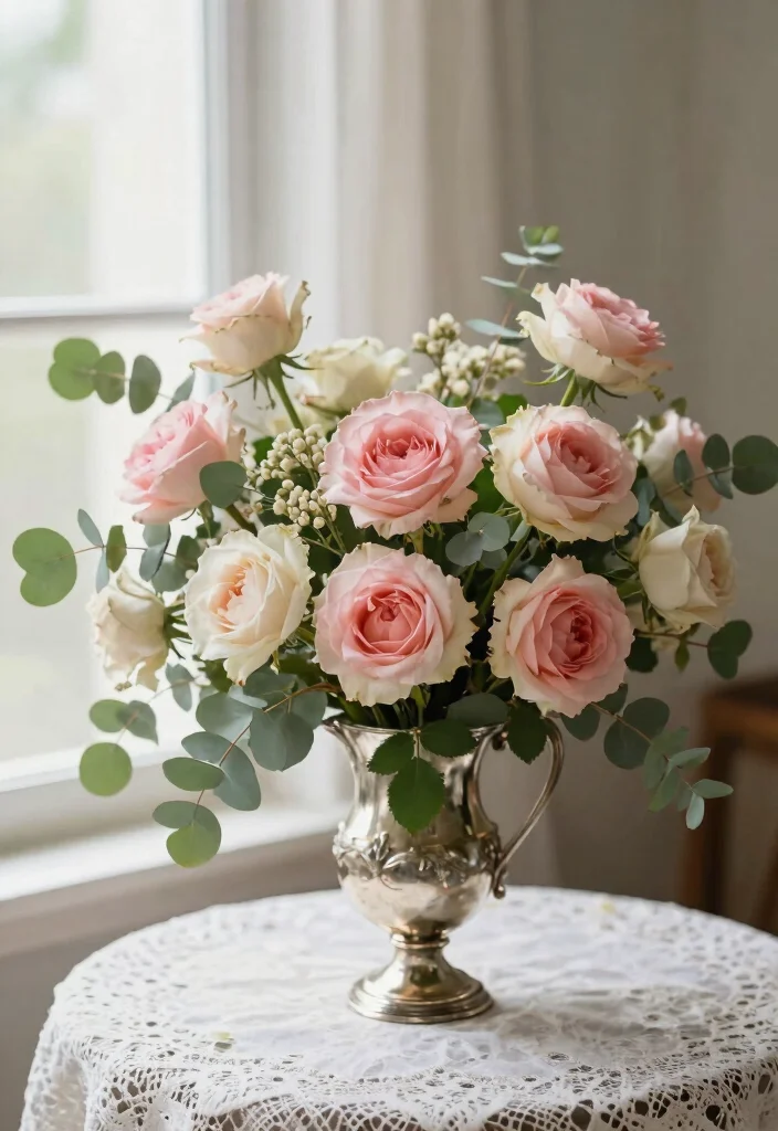 14 Gorgeous Vintage Wedding Flower Ideas That Will Steal Your Heart! - 3. Whimsical Garden Roses 1