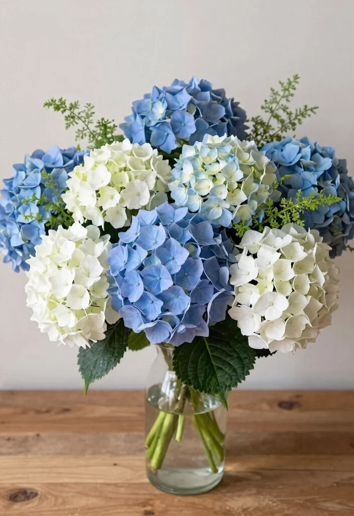 14 Gorgeous Vintage Wedding Flower Ideas That Will Steal Your Heart! - 8. Classic Hydrangea Blooms 1