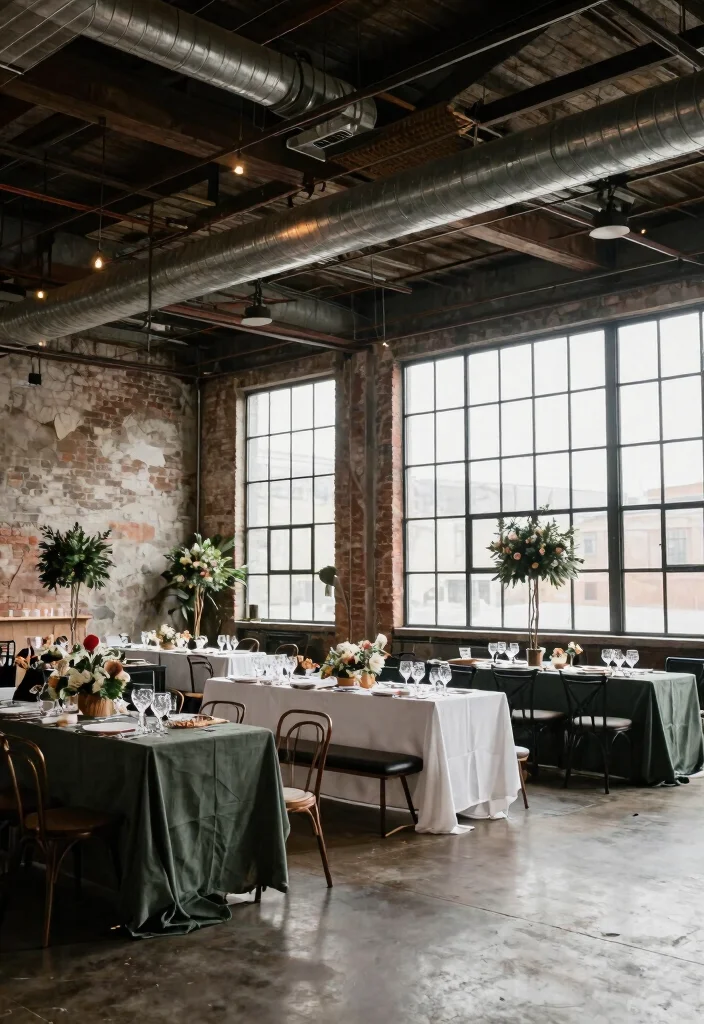 14 Modern City Wedding Venues That Will Wow Your Guests! - 5. Industrial Warehouse 1