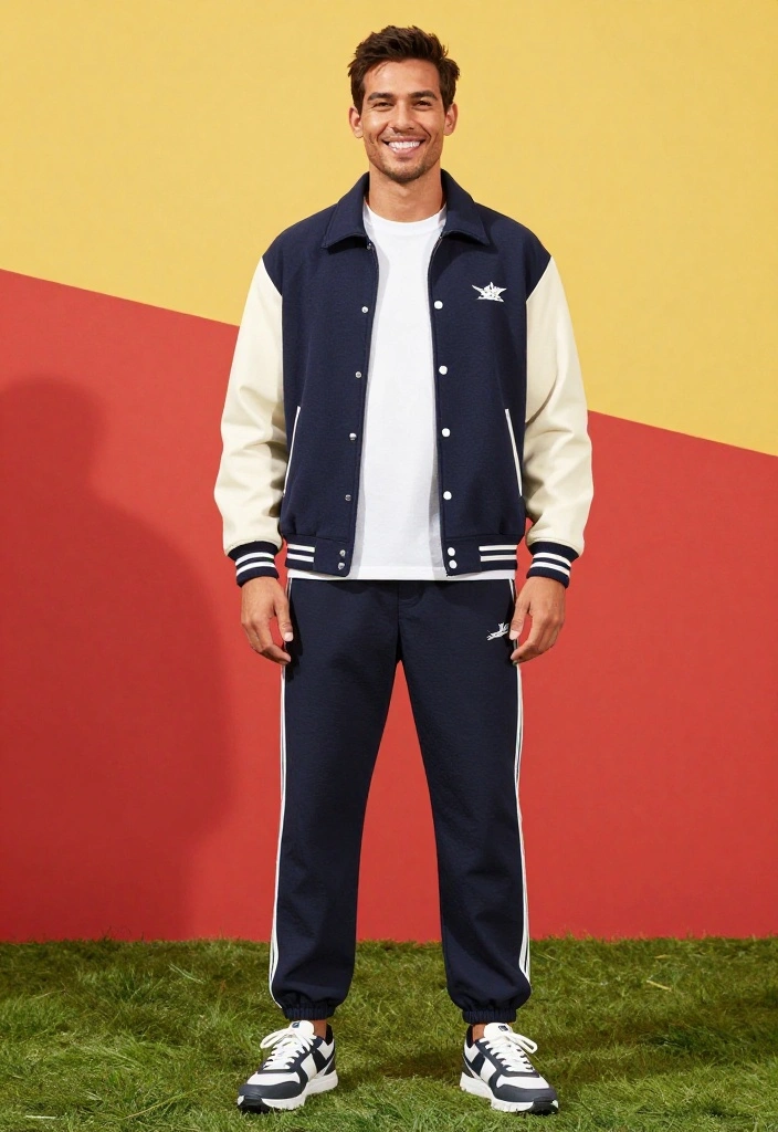14 Unique Groom's Attire Ideas That Will Make You Stand Out on Your Big Day! - 14. Retro Sports Inspired Attire 1