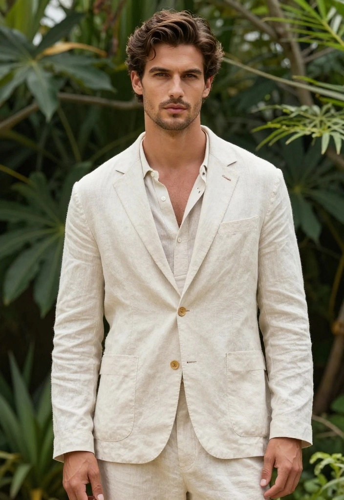 14 Unique Groom's Attire Ideas That Will Make You Stand Out on Your Big Day! - 5. Casual Bohemian Vibes 1