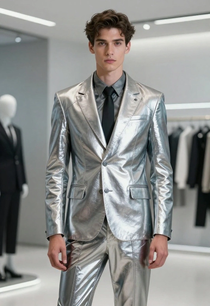 14 Unique Groom's Attire Ideas That Will Make You Stand Out on Your Big Day! - 8. The Futuristic Look 1