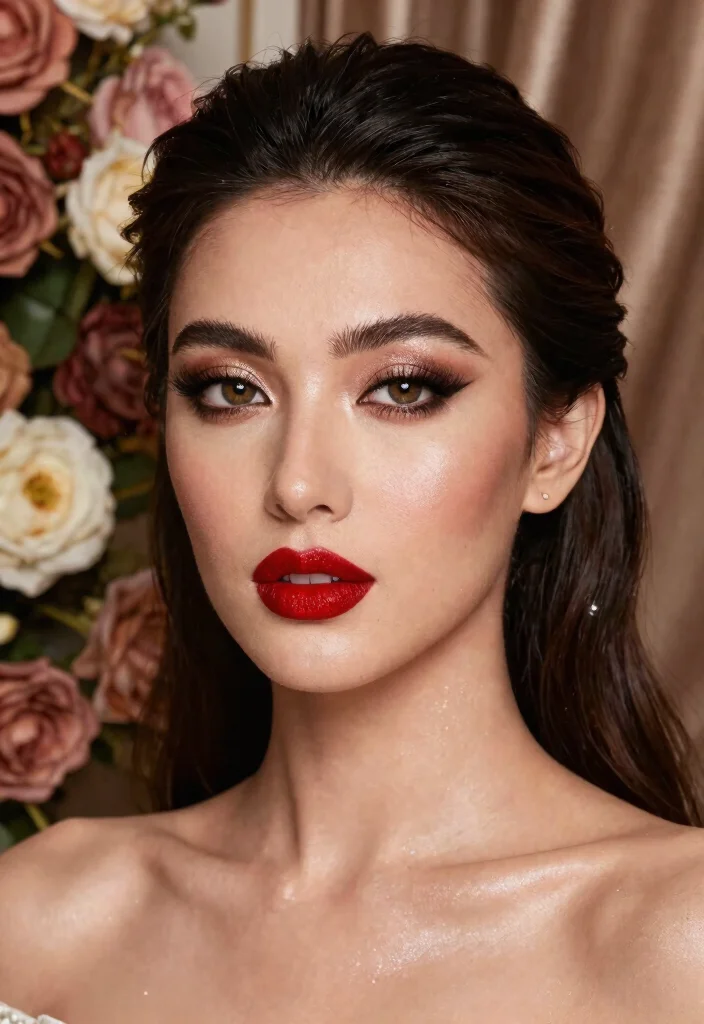 15 Dreamy Bridal Makeup Ideas Perfect for Your Fairytale Wedding (Don't Miss #9!) - 15. Luxe Glamour 1