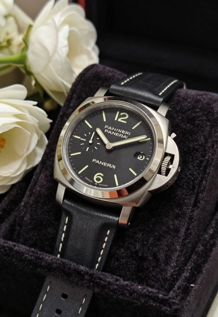 15 Luxurious Wedding Watches That Will Make You Feel Like Royalty on Your Big Day! - 11. Sophisticated Craftsmanship: Panerai Luminor 1