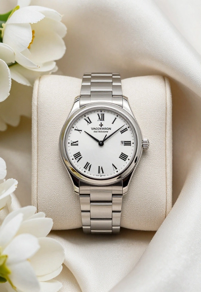 15 Luxurious Wedding Watches That Will Make You Feel Like Royalty on Your Big Day! - 12. Artistic Flare: Vacheron Constantin Patrimony 1