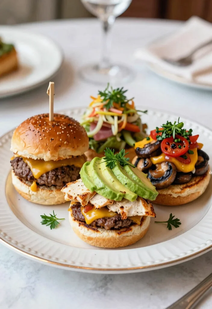 15 Mouthwatering Catering Menu Ideas for Your Dream Wedding (Warning: #8 Is a Game-Changer!) - 1. Gourmet Mini Sliders 1