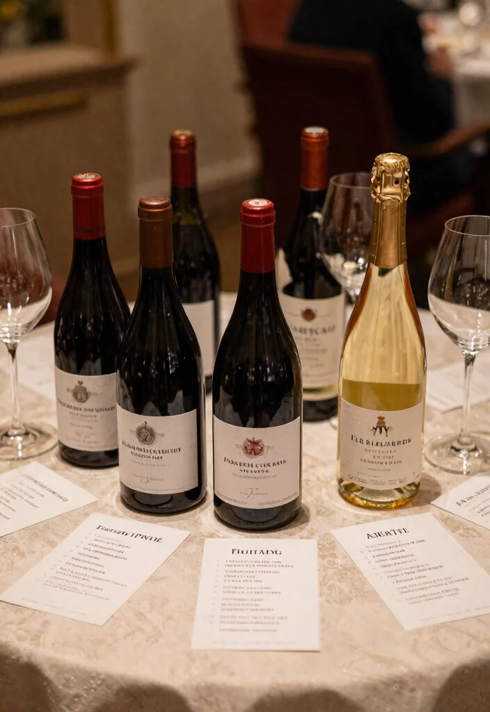 15 Mouthwatering Catering Menu Ideas for Your Dream Wedding (Warning: #8 Is a Game-Changer!) - 15. Elegant Wine Pairings 1