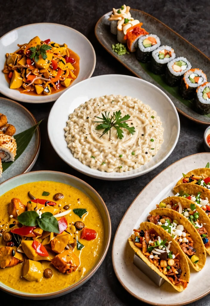 15 Mouthwatering Catering Menu Ideas for Your Dream Wedding (Warning: #8 Is a Game-Changer!) - 5. Exotic Fusion Cuisine 1