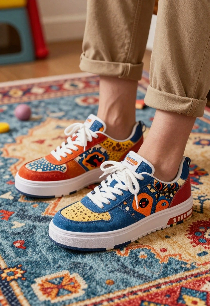 15 Unique Wedding Shoes That Will Steal the Show (You Won't Believe #9!) - 9. Eye-Catching Platform Sneakers 1