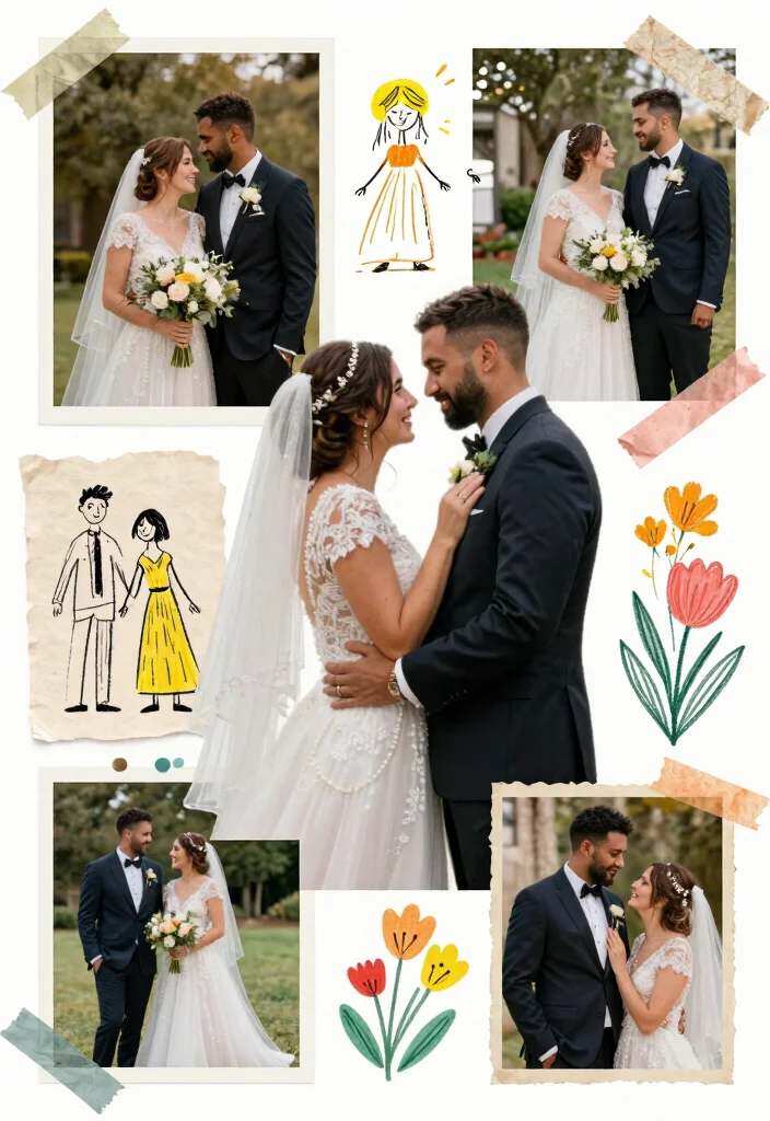 15 Wedding Photography Trends You Can’t Afford to Ignore in 2023! - 13. Mixed Media and Collage Photography 1