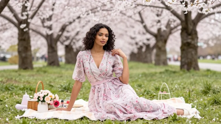 16 Gorgeous Cherry Blossom Dresses for Your Next Spring Gathering (Don’t Miss #3!)