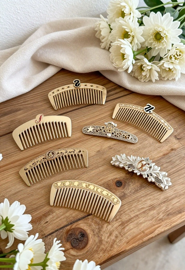16 Sparkly Wedding Hair Adornments That Will Dazzle on Your Big Day! - 14. Customizable Hair Accessories 1