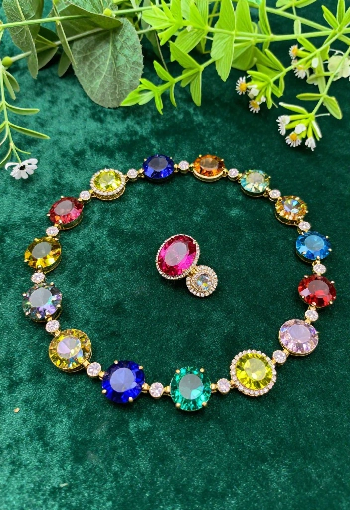 16 Sparkly Wedding Hair Adornments That Will Dazzle on Your Big Day! - 15. Radiant Gemstone Accessories 1