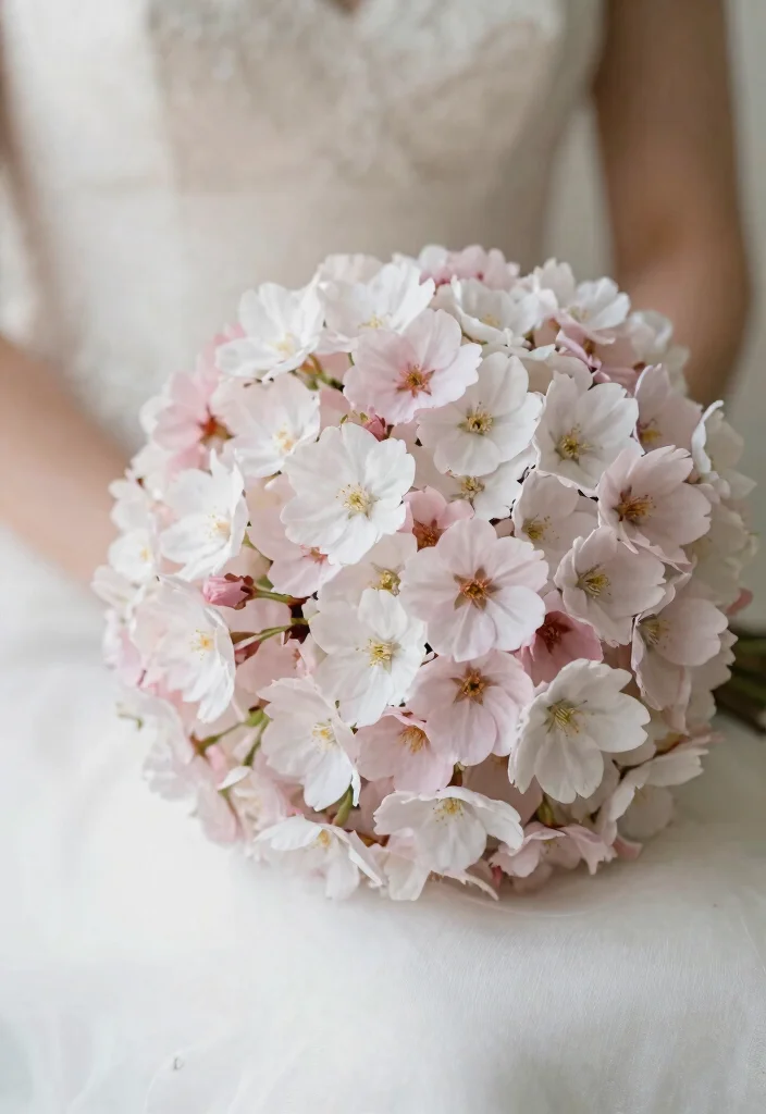 18 Gorgeous Cherry Blossom Wedding Photos That Will Make You Fall in Love Again! - 11. Close-up Shots of Details 1