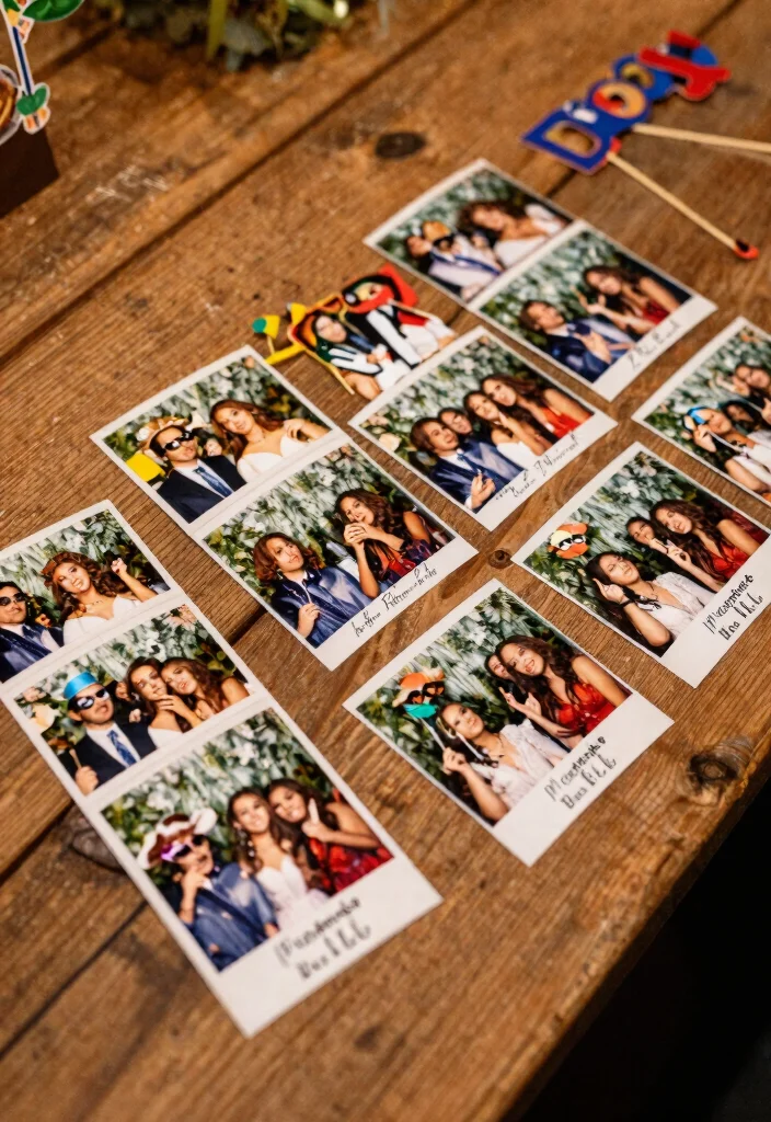 18 Trendy DIY Wedding Favors That Will WOW Your Guests (You’ll Love #3!) - 18. Photo Booth Memories 1