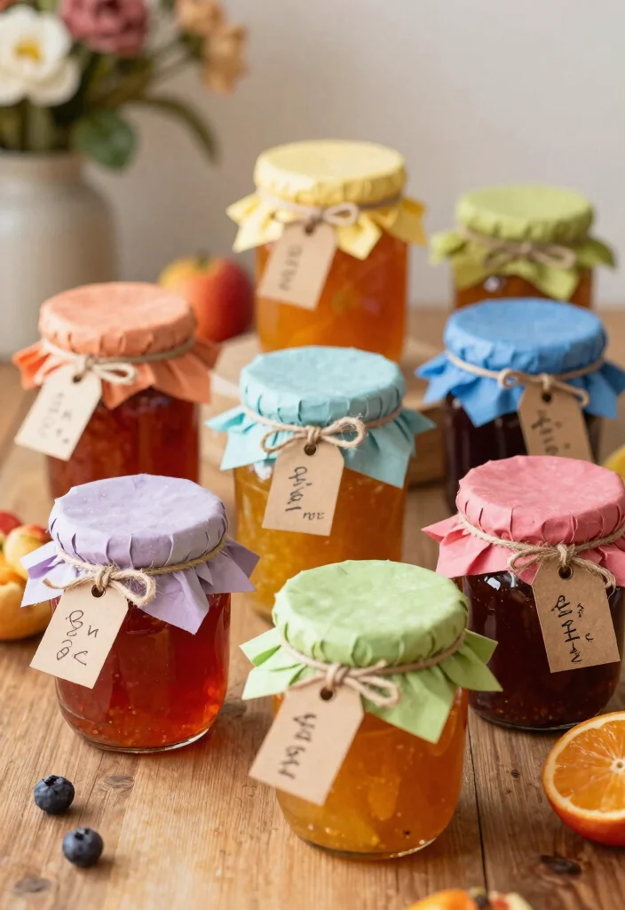18 Trendy DIY Wedding Favors That Will WOW Your Guests (You’ll Love #3!) - 2. Homemade Jam Jars 1